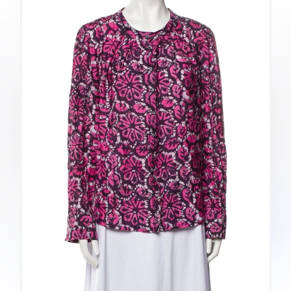 Xirena NWOT womans Floral Button Down Blouse top size XS
